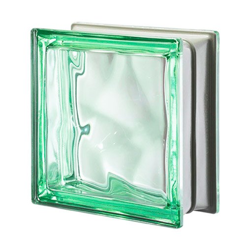 Luksfery metalizowane Q19 Verde O MET pustaki szklane-chmurki