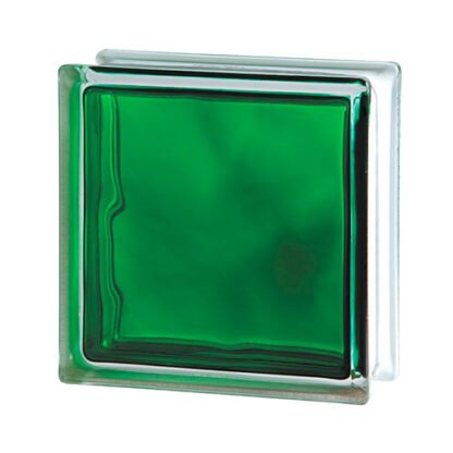Pustak szklany Wave Brilly Emerald 1919/8 luksfer chmurka zielony
