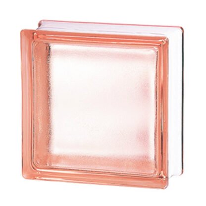 Pustaki szklane 198 Pink Frosted Sat1 E60 EI15 luksfery 19x19x8