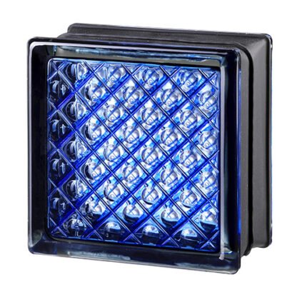 Pustaki szklane MyMiniGlass Daredevil Blue luksfery 14,6x14,6x8