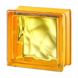 Pustaki szklane MyMiniGlass Vegan Yellow luksfery 14,6x14,6x8